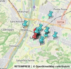 Mappa Viale Cialdini, 41049 Sassuolo MO, Italia (0.82105)