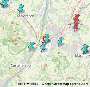 Mappa Viale Cialdini, 41049 Sassuolo MO, Italia (5.65417)