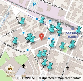 Mappa Viale Cialdini, 41049 Sassuolo MO, Italia (0.1205)