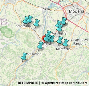 Mappa Viale Cialdini, 41049 Sassuolo MO, Italia (5.54867)
