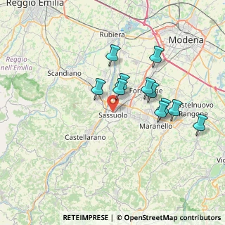 Mappa Via Goito, 41049 Sassuolo MO, Italia (6.61364)
