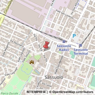 Mappa Via Goito, 1D, 41049 Sassuolo, Modena (Emilia Romagna)