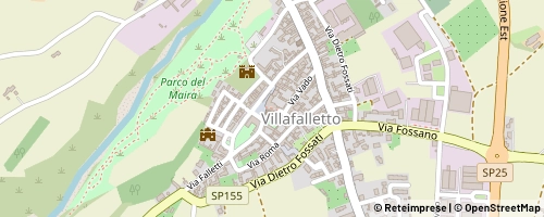 Mappa Villafalletto