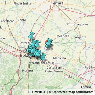 Mappa SP 3, 40054 Budrio BO, Italia (11.329)