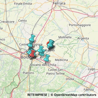 Mappa SP 3, 40054 Budrio BO, Italia (9.958)