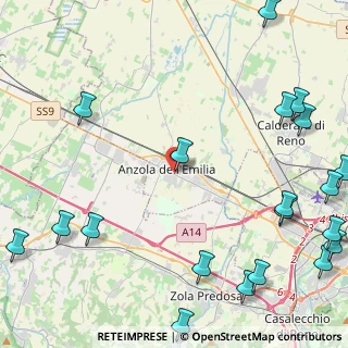 Mappa Via 10 Settembre, 40011 Bologna BO, Italia (6.884)