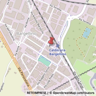 Mappa Via Baravelli, 3, 40012 Calderara di Reno, Bologna (Emilia Romagna)