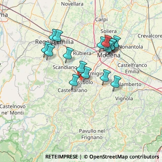 Mappa Viale V Giornate di Milano, 41049 Sassuolo MO, Italia (13.4175)