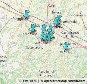 Mappa Via Raffaello Sanzio, 41042 Fiorano Modenese MO, Italia (9.185)