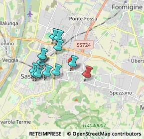 Mappa Via Raffaello Sanzio, 41042 Fiorano Modenese MO, Italia (1.56)