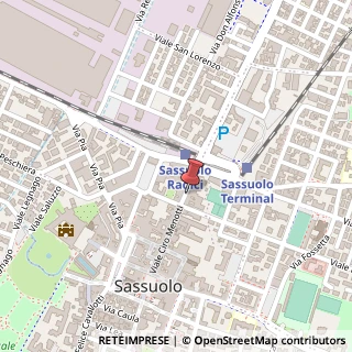 Mappa Via Ciro Menotti, 88, 41049 Sassuolo, Modena (Emilia Romagna)
