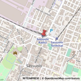 Mappa Via Radici in Monte, 17, 41049 Sassuolo, Modena (Emilia Romagna)