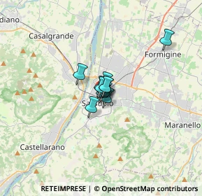 Mappa Viale F. Prampolini, 41049 Sassuolo MO, Italia (1.16364)