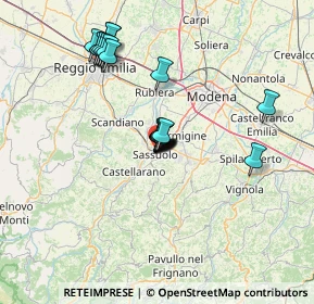 Mappa Via Stazione, 41049 Sassuolo MO, Italia (12.2215)