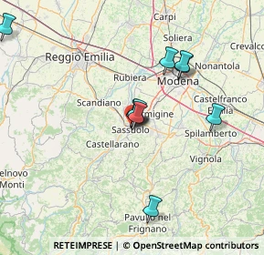 Mappa Via Guglielmo Marconi, 41049 Sassuolo MO, Italia (23.50467)