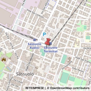 Mappa Via Stazione, 44, 41049 Sassuolo, Modena (Emilia Romagna)
