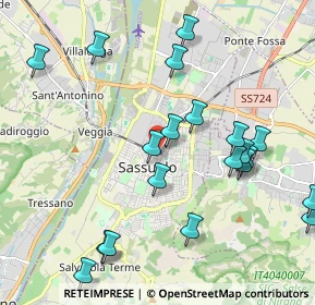 Mappa Via Stazione, 41049 Sassuolo MO, Italia (2.3595)