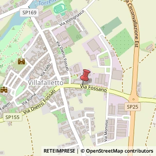 Mappa Via Fossano, 9, 12020 Villafalletto, Cuneo (Piemonte)