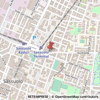 Mappa Via Braida, 1, 41049 Sassuolo, Modena (Emilia Romagna)