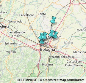 Mappa Via della Corte, 40012 Calderara di Reno BO, Italia (23.79077)