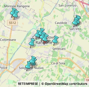 Mappa Via Martiri della Libertà, 41051 Castelnuovo Rangone MO, Italia (1.99714)