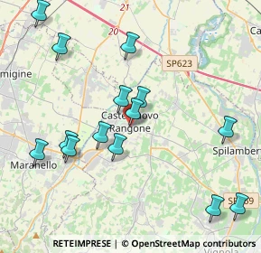 Mappa Via Martiri della Libertà, 41051 Castelnuovo Rangone MO, Italia (4.42429)