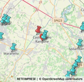 Mappa Via Allegretti, 41051 Castelnuovo Rangone MO, Italia (6.86789)