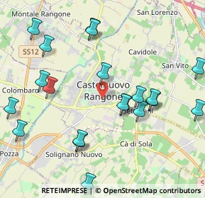 Mappa Via Allegretti, 41051 Castelnuovo Rangone MO, Italia (2.383)