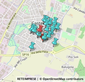 Mappa Via Allegretti, 41051 Castelnuovo Rangone MO, Italia (0.2515)