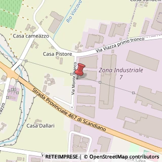 Mappa Via Monte Bianco, 31, 41042 Fiorano Modenese, Modena (Emilia Romagna)