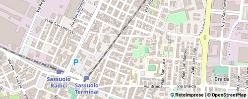 Mappa Sassuolo
