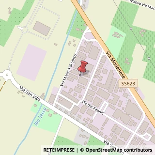 Mappa Via Masera di Sotto, 39, 41057 Spilamberto, Modena (Emilia Romagna)