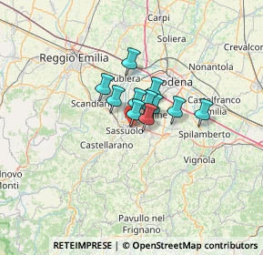 Mappa Via Tiziano, 41042 Fiorano Modenese MO, Italia (6.72727)