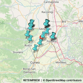 Mappa SS Sud, 12038 Savigliano CN (10.969)