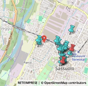 Mappa Viale S. Martino, 41049 Sassuolo MO, Italia (0.489)