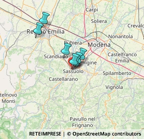 Mappa Viale S. Martino, 41049 Sassuolo MO, Italia (20.02417)