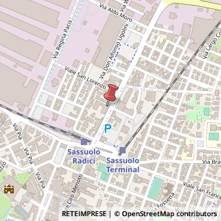 Mappa Via Radici in Piano, 67/69, 41049 Sassuolo, Modena (Emilia Romagna)