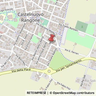 Mappa Via G. Ferrari, 24, 41051 Castelnuovo Rangone, Modena (Emilia Romagna)