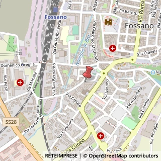 Mappa Piazza Romanisio, 15/A, 12045 Fossano, Cuneo (Piemonte)