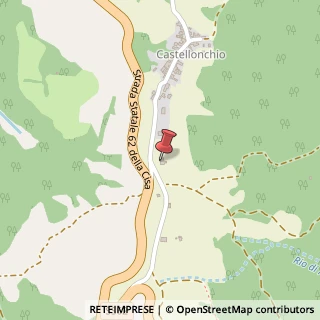 Mappa Località Castellonchio, 46, 43042 Berceto, Parma (Emilia Romagna)