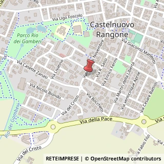 Mappa Via IV Novembre, 25, 41051 Castelnuovo Rangone, Modena (Emilia Romagna)
