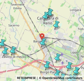 Mappa Via A. Marzocchi, 40012 Calderara di Reno BO, Italia (3.5035)