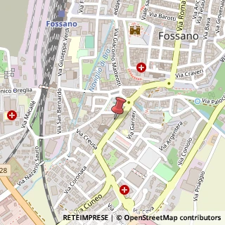 Mappa Via Guglielmo Marconi, 53, 12045 Fossano, Cuneo (Piemonte)