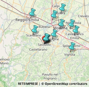 Mappa Viale Sandro Botticelli, 41049 Sassuolo MO, Italia (11.17357)