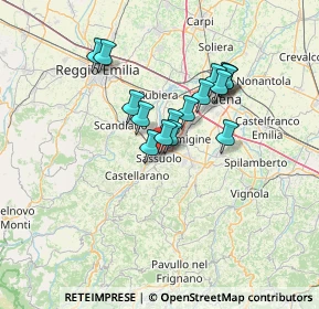 Mappa Viale Sandro Botticelli, 41049 Sassuolo MO, Italia (10.58375)