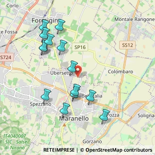Mappa Via Viazza di Sopra, 41043 Formigine MO, Italia (2.13643)