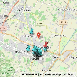 Mappa Via Viazza di Sopra, 41043 Formigine MO, Italia (1.94)