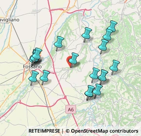 Mappa Via XX Settembre, 12041 Bene Vagienna CN, Italia (7.7445)