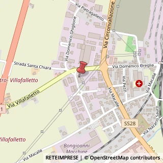 Mappa Via Nicola Sasso, 1, 12045 Fossano, Cuneo (Piemonte)