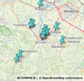 Mappa Viale G. Leopardi, 41049 Sassuolo MO, Italia (5.89154)